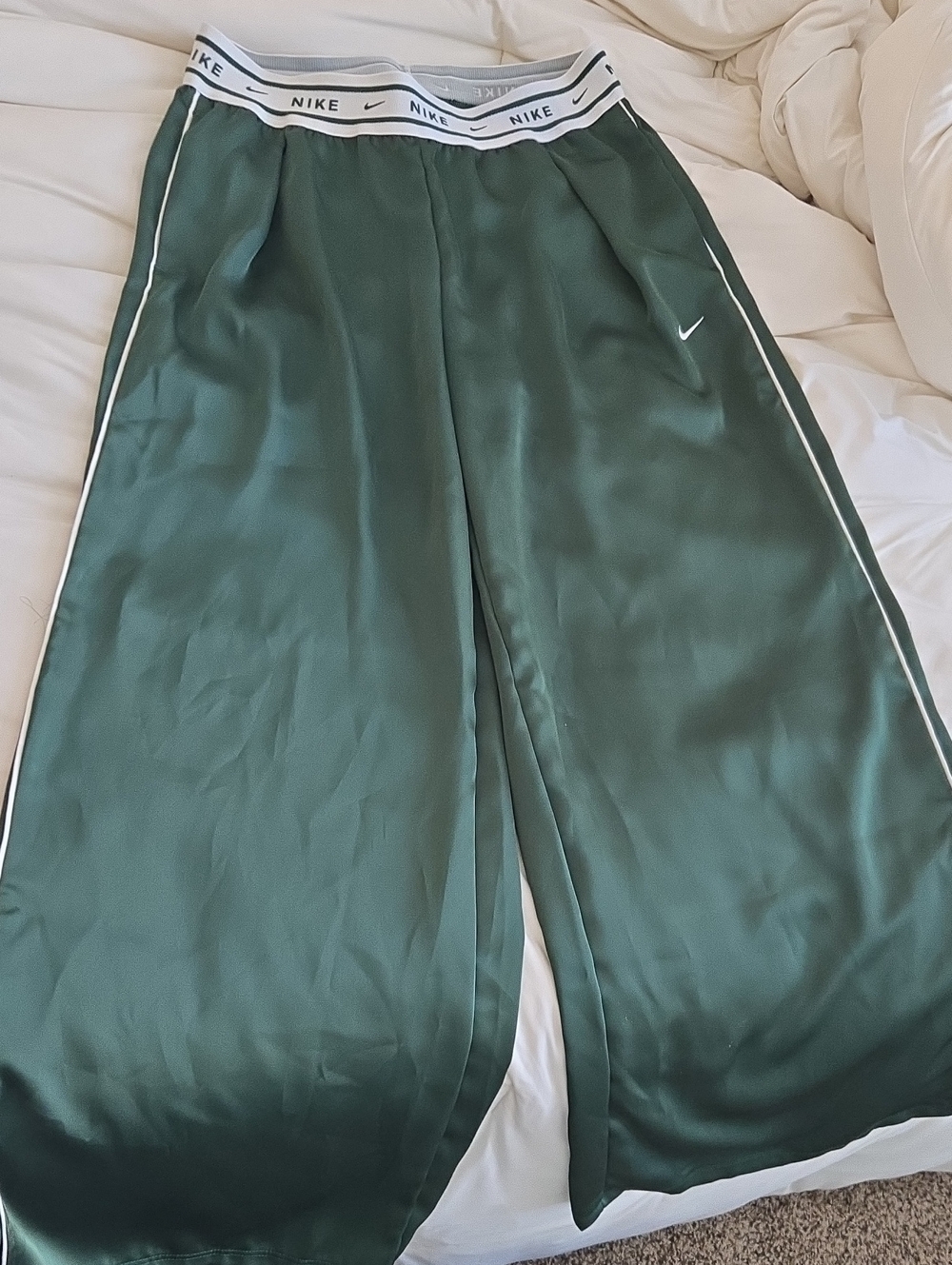 Nike Silky Wide Leg Track Pants